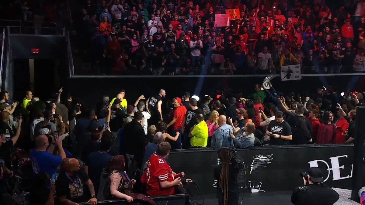 As Jon Moxley makes his way into his first match as AEW Continental Champion, Renee Paquette gives us an inside look at this match!