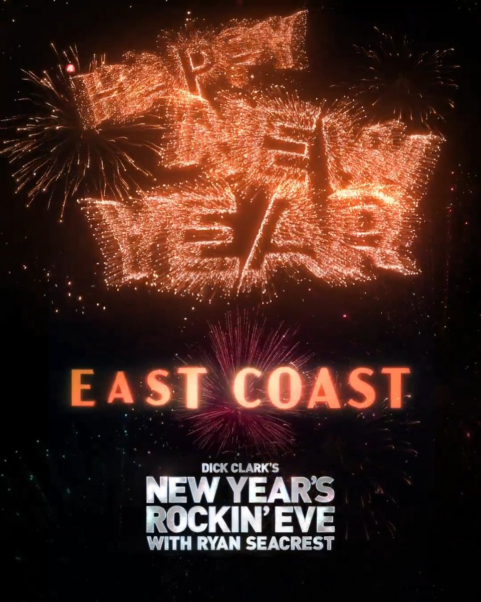 And the clock strikes midnight in Times Square! Happy New Year! 🎊 #RockinEve