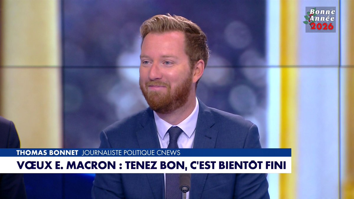 L'édito de Thomas Bonnet : «Vœux d'E. Macron : tenez bon, c'est bientôt fini», dans #LaMatinale