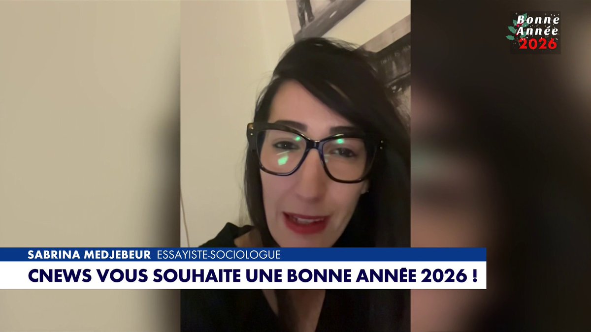 Sabrina Medjebeur vous souhaite une bonne année 2026, dans #LaMatinale