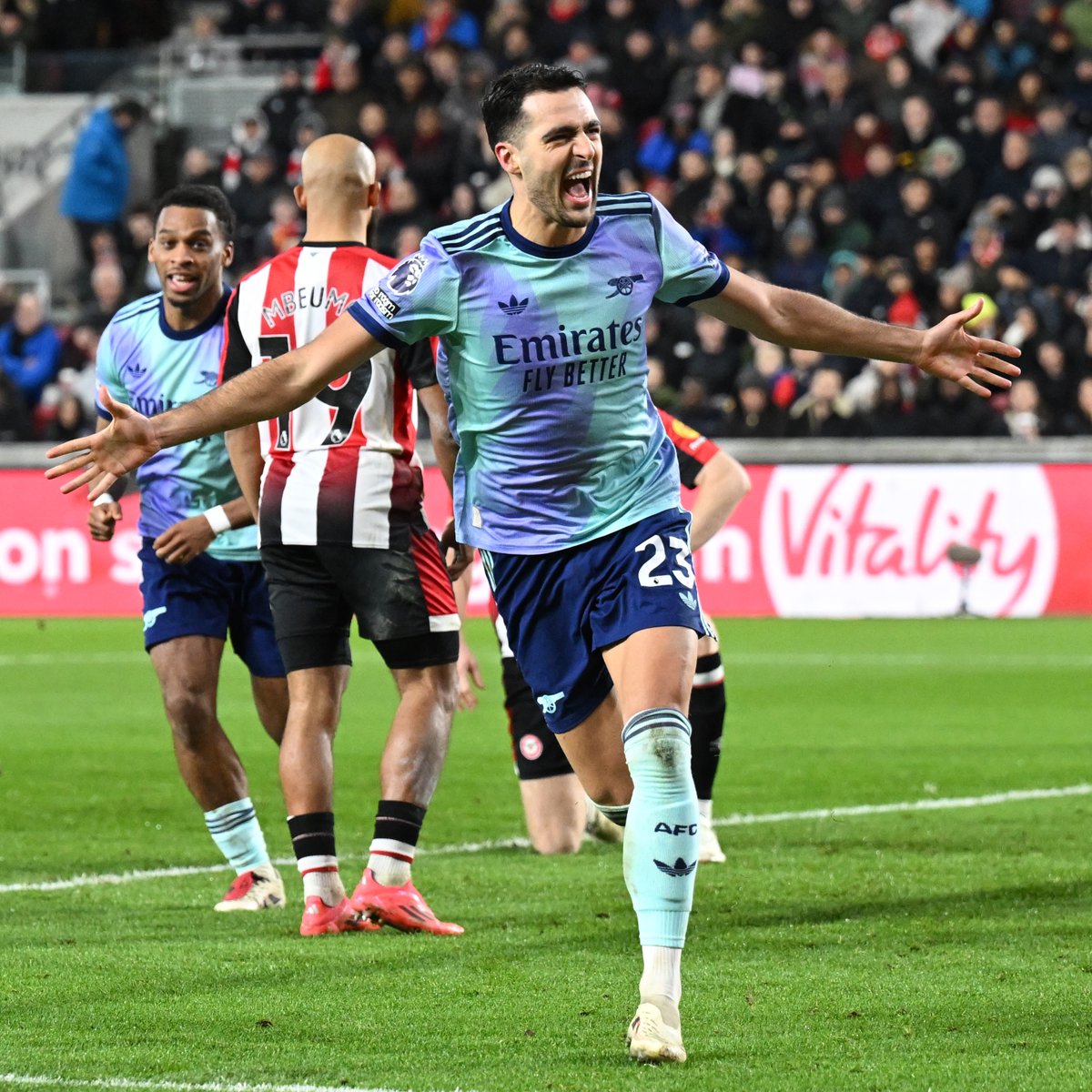 One year ago today, Brentford 1-3 Arsenal.