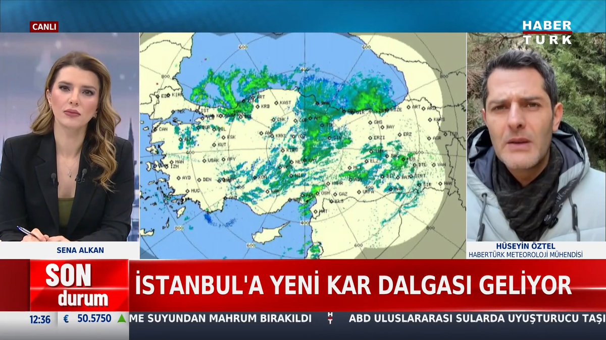 #SONDURUM - İstanbul'a yeni kar dalgası geliyor.