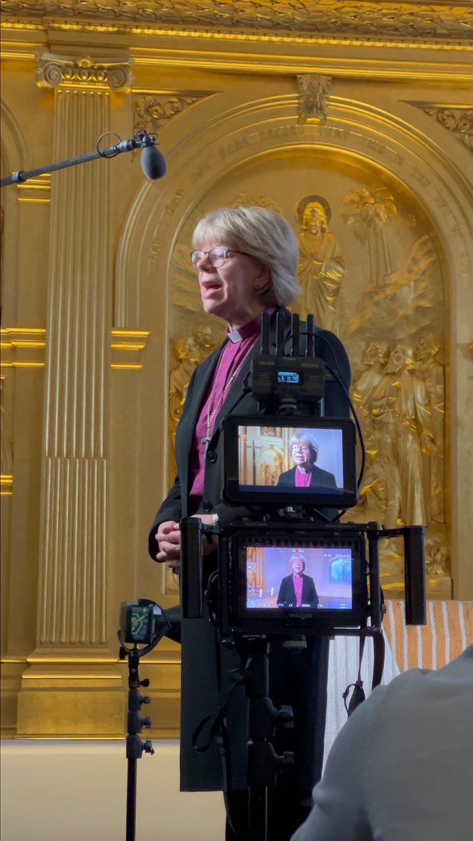 Happy New Year! While filming her New Year’s message for the BBC, Bishop Sarah spent time at Evelina London Children’s Hospital, meeting staff caring for children and families, and at Saint, where community, care, and belonging are at the heart of daily life. Watch the full message on BBC iPlayer.
