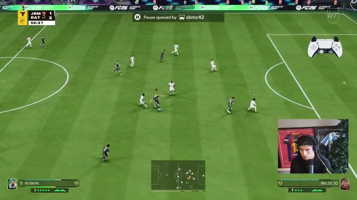 Zamorano bringing back old school FIFA Attacking AI, I never see runs like this anymore without using L1/R1 or Player Locks