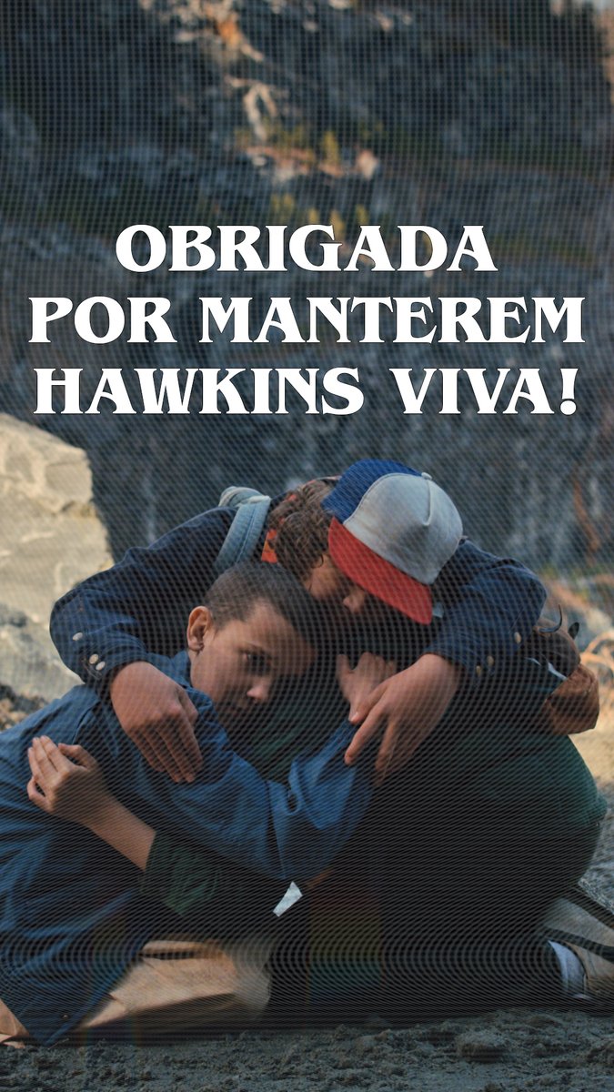 Os fãs brasileiros são diferentes, sabe? 💚💛 O Episódio Final de Stranger Things já está disponível.