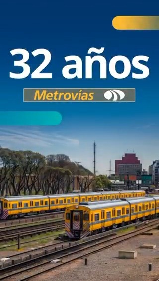 🚆 Hoy celebramos 32 años acompañando cada viaje en la #LíneaUrquiza. Desde el 1° de enero de 1994, seguimos trabajando con compromiso y dedicación. 💛 Gracias por elegirnos y ser parte de este recorrido.