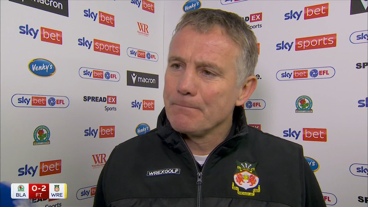 🗣️ "They showed REAL character." Phil Parkinson praises Wrexham’s performance and commends his players 👏