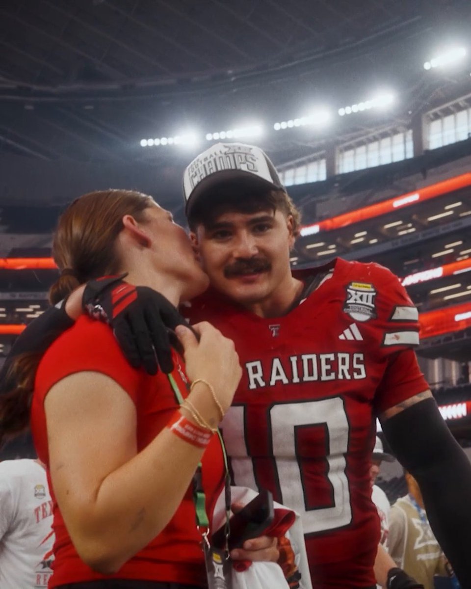 Jacob Rodriguez and his wife, Emma, have had a special journey together leading them to Texas Tech ❤️ Marty Smith sat down with them both to hear about their connection 🎙️