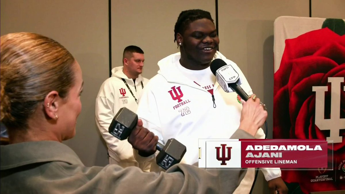 .@Jess_sims put Alabama and Indiana to the test before they take the field at the Rose Bowl 💪