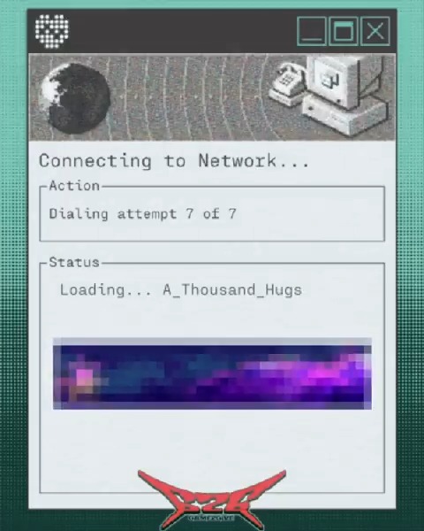 // SYSTEM DATE RESET — 01.01 // FIREWALL RESTORED — PARTIAL ACCESS GRANTED > SIGNAL SOURCE IDENTIFIED > CORRUPTED PACKET DECRYPTED [ASSET CONFIRMED] ID: A_THOUSAND_HUGS.emblem AQUISITION PATH: CLASSIFIED > OPERATION GAME2GIVE RUNS: JAN 12 — 29