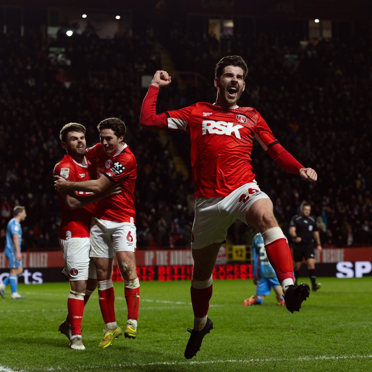 JRC's first Charlton goal 🤩 #cafc