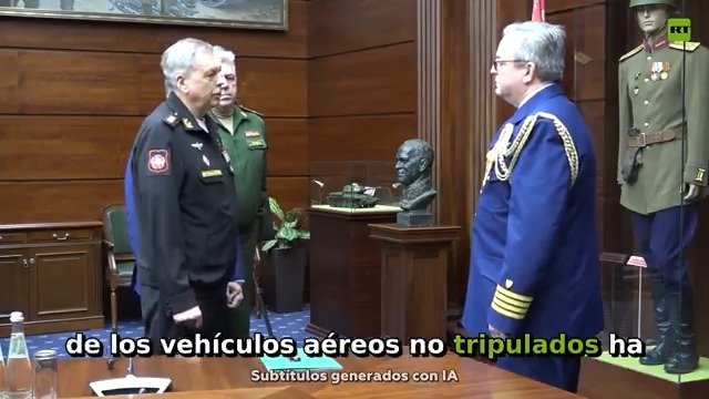 Momento de la entrega de pruebas a EE.UU. del ataque de Kiev a residencia de Putin