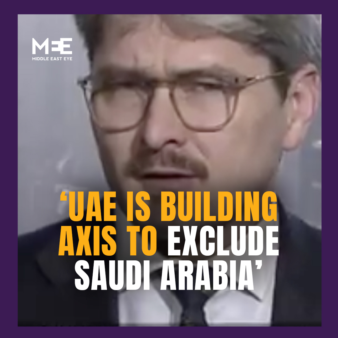 Speaking with Al Jazeera on the tensions between Saudi Arabia and the UAE following the bombing of an alleged weapons shipment in Yemen, Dr Andreas Krieg has described a new regional order "that includes the Israelis but excludes other Arab states, the Gulf and Turkey".