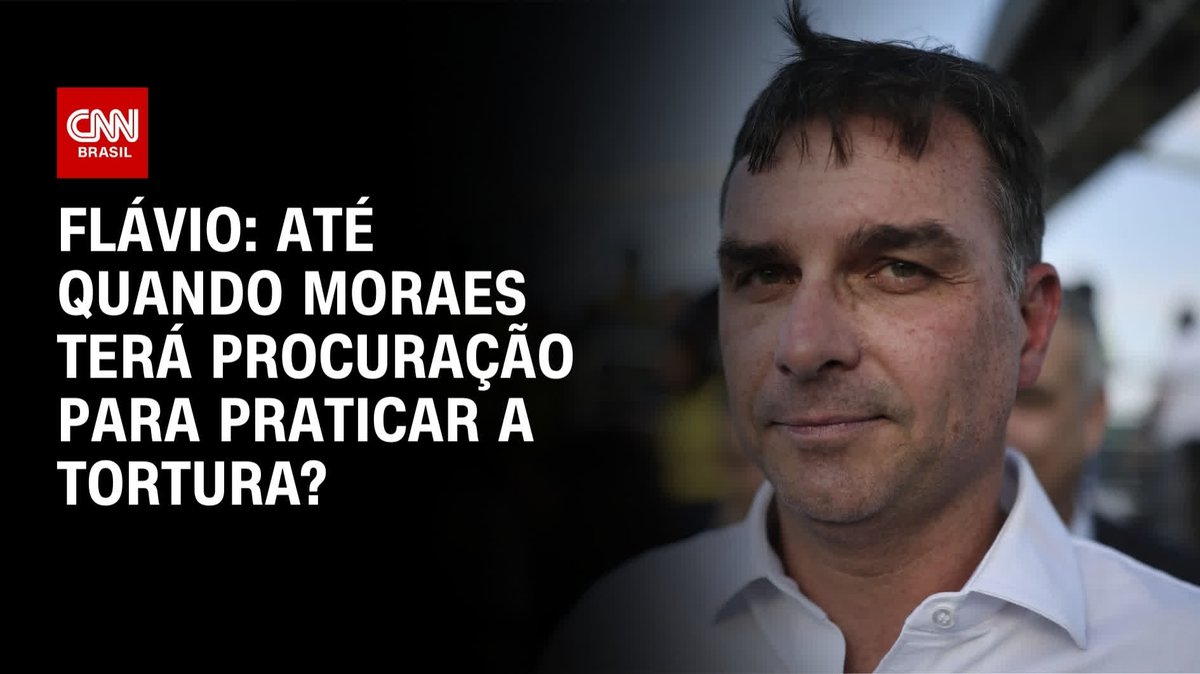 Flávio acusa Moraes de tortura contra Bolsonaro; assista #CNN360º