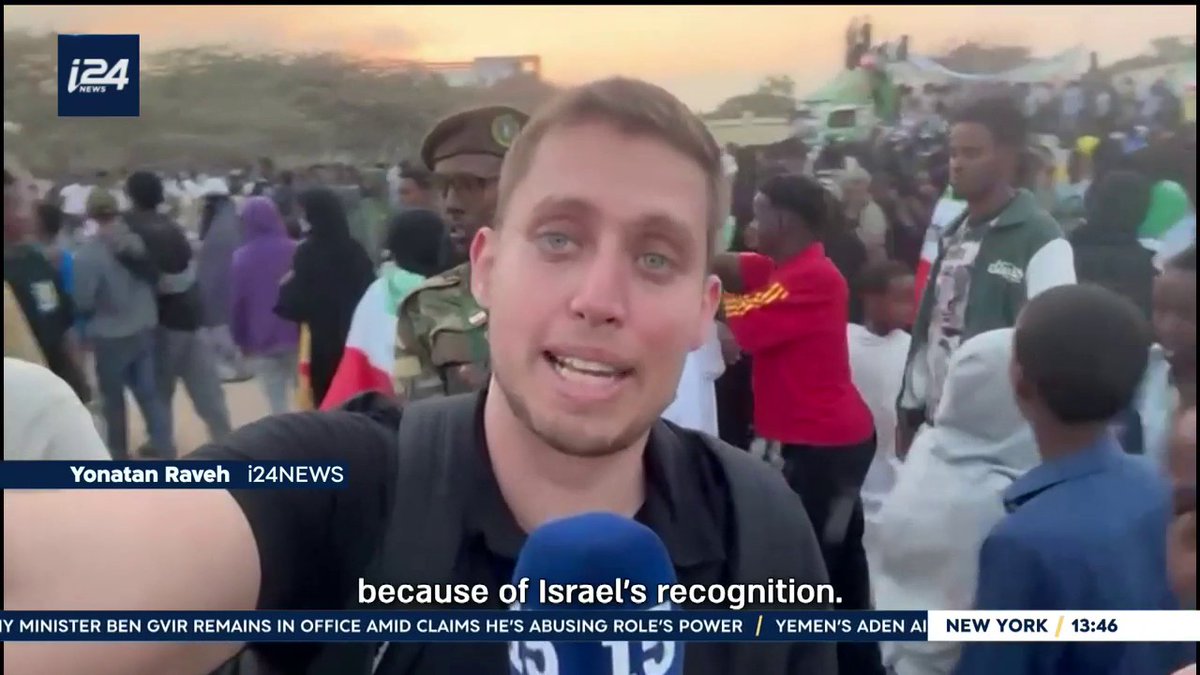 WATCH: i24NEWS' Hebrew Channel correspondent יונתן רוה goes deep inside Somaliland, pushing to the edge of Houthi-controlled Yemen.