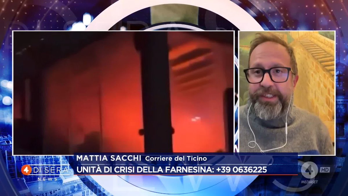 Strage di Capodanno a #CransMontana Mattia Sacchi a #4disera News: "Una delle peggiori tragedie della Svizzera. Evitiamo di intasare gli ospedali"
