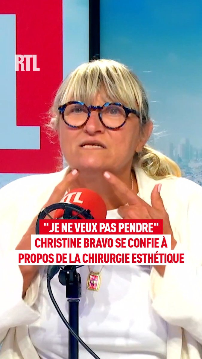 Christine Bravo à propos de la chirurgie esthétique : "Je crois que je n'en ai pas besoin parce que je dors 12h par nuit" Christine Bravo était l'invitée d'Eric Dussart et Jade dans On Refait La Télé sur #RTL