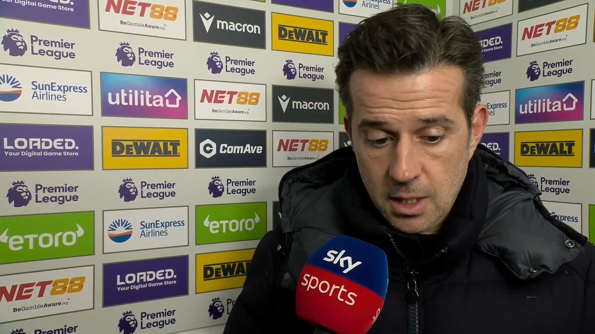 "I believed we deserved more" Marco Silva reacts after Fulham's 1-1 draw with Crystal Palace 🗣️
