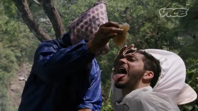 This Nepalese honey contains a rare substance called grayanotoxin from rhododendron flowers that’s known for its intoxicating effects. While some accounts say it’s a deadly poison, others refer to it as an aphrodisiac, powerful medicine, and a hallucinogenic drug.