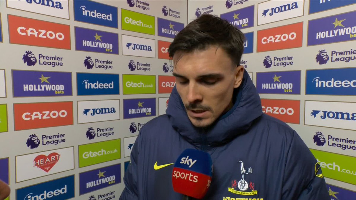 "I think it's a fair result" João Palhinha reacts after Spurs' draw with Brentford 🗣️