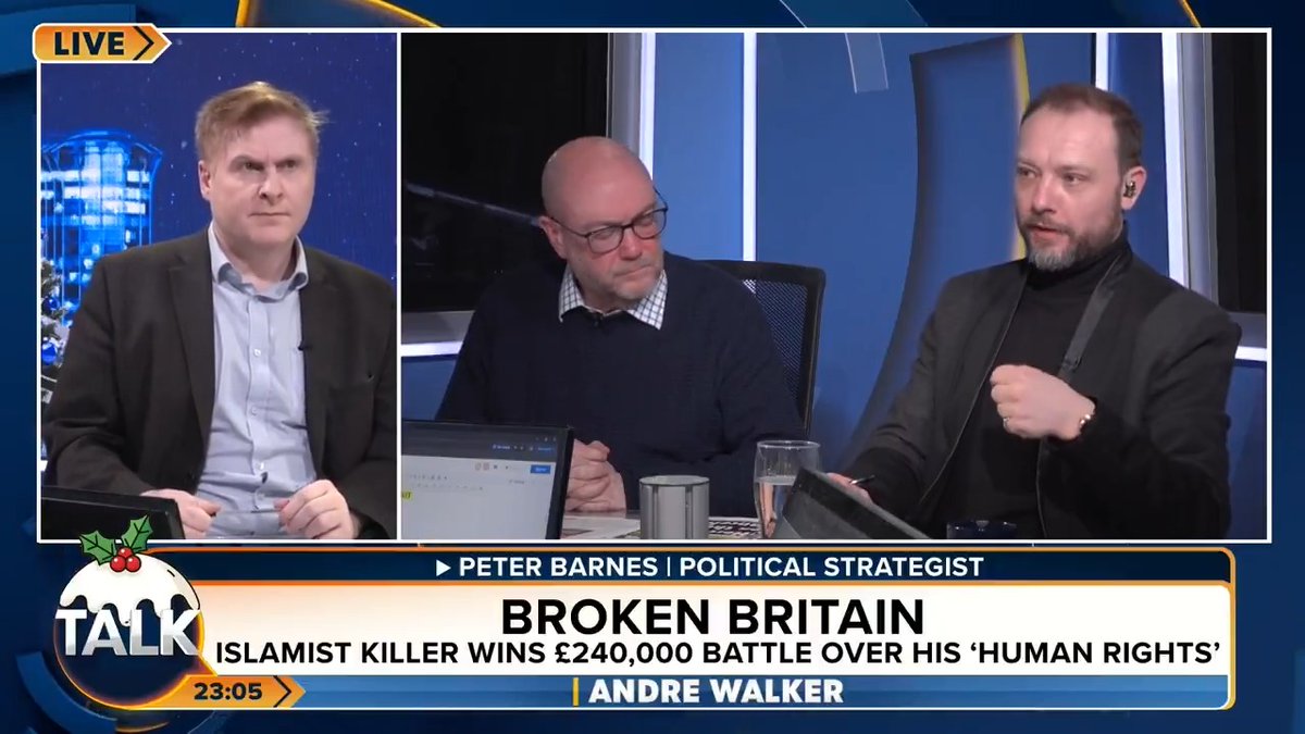 An Islamist killer who took a prison officer hostage has been awarded a £240k taxpayer-funded payout after he suffered 'depression' in a prison for dangerous convicts. Peter Barnes: "The law has become a weapon against its own citizens." André Walker Peter C. Barnes