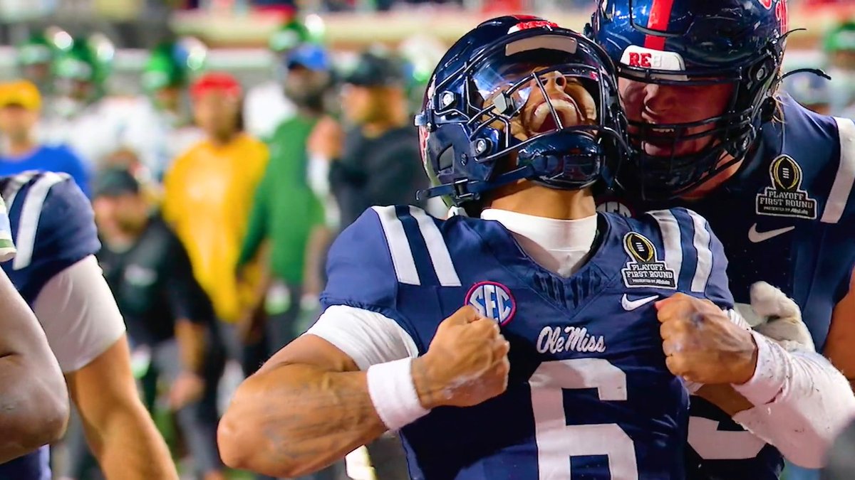"Why not us?" 6-seed Ole Miss vs. 3-seed Georgia at 8 PM ET on ESPN and the ESPN App 🔥 🗣️ Sterling K Brown