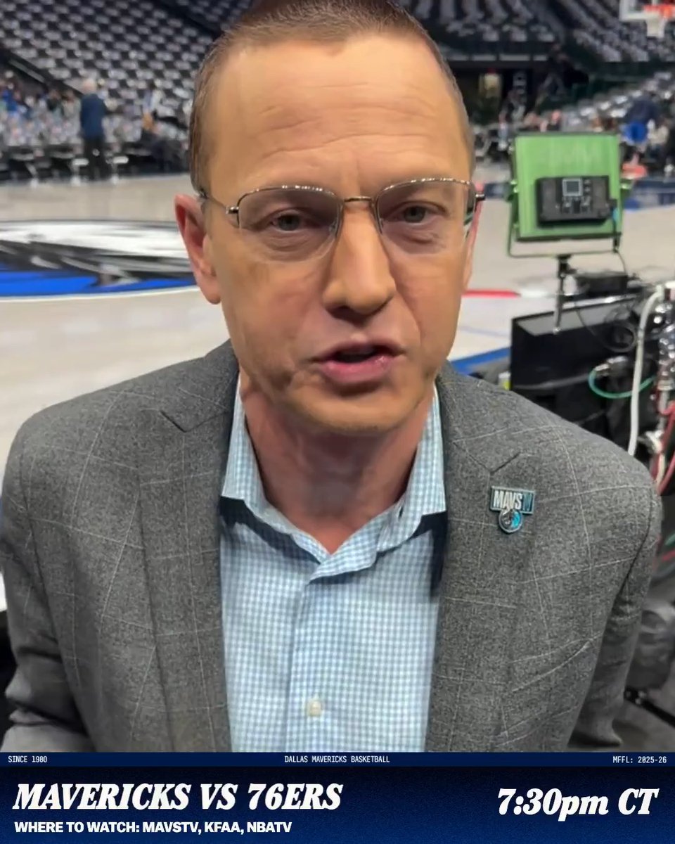 Join Mark Followill and the crew tonight on MavsTV & KFAA‼️ #MFFL
