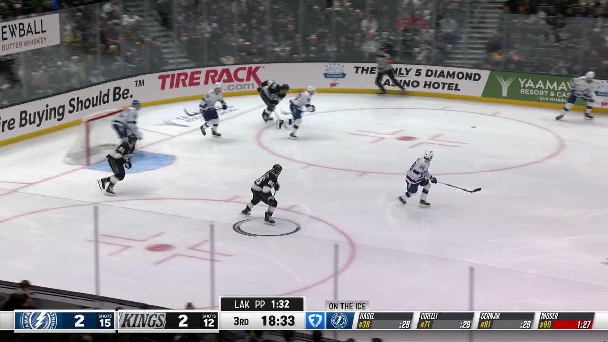 Make that 2️⃣ power play goals for the LA Kings