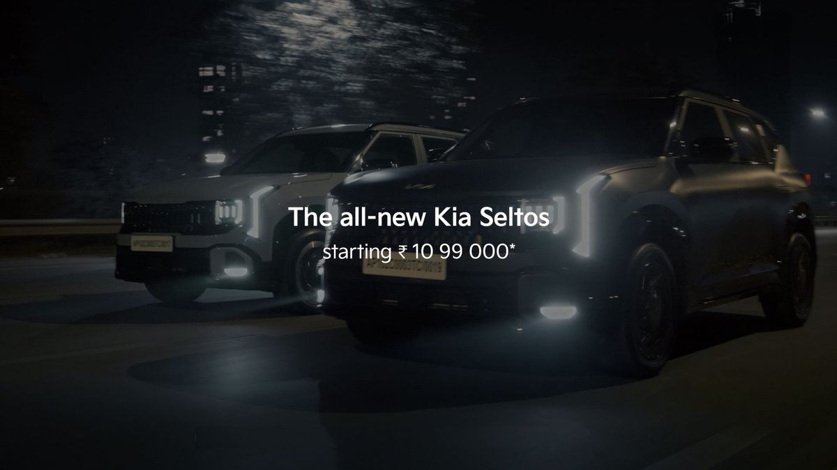 The all-new Kia Seltos arrives with a starting price of ₹10,99,000*, bringing together bold design, elevated comfort, and next-gen intelligence in one commanding SUV. Watch Bobby Deol reveal what sets the all-new Kia Seltos apart. Book now: