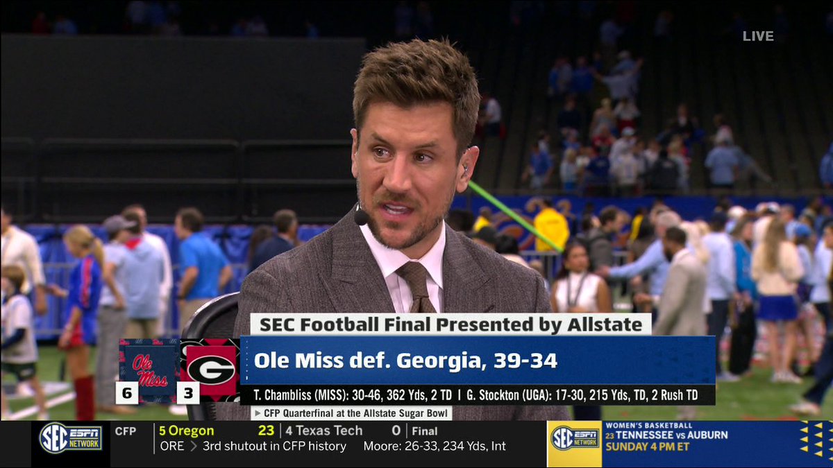 "Pete out-coached him. He really did." Jordan Rodgers on Pete Golding matching up against Kirby Smart 😮