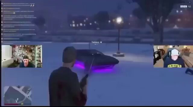 O ator Michael de GTA V foi alvo de um "swatting" mais uma vez, a SWAT apareceu em sua casa bem no meio da transmissão ao vivo. Segundo Ned Luke, as forças especiais são chamadas com tanta frequência que ele já conhece pessoalmente os policiais.