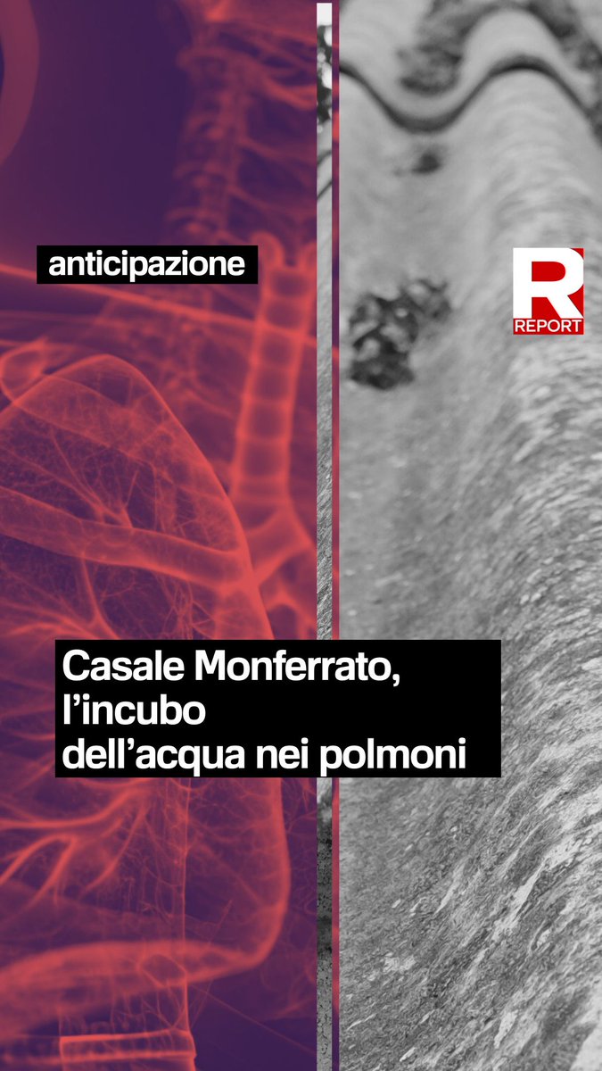 Fino a poco tempo fa, Casale Monferrato era nota come “la città dai tetti bianchi”. E non per la neve, ma per la polvere di amianto che si posava sulle case. #Report domenica 20.30 #Rai3