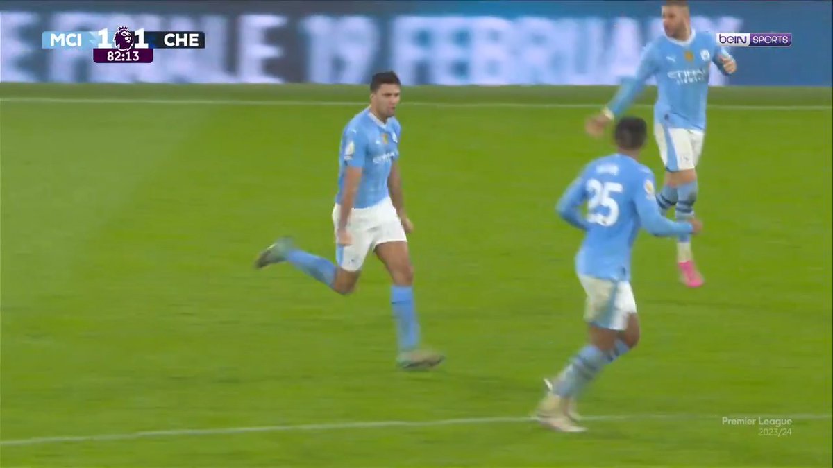 🚨 | Pep Guardiola: "Rodri 45 dakika oynadı ve neden en iyisi olduğunu tekrardan gösterdi. Umarım sağlıklı kalır, onu çok özledik."