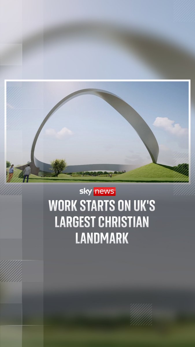More than double the height of the Angel of the North, the Eternal Wall of Answered Prayer will contain one million bricks, each linked to a story of answered prayer accessible through smartphones.