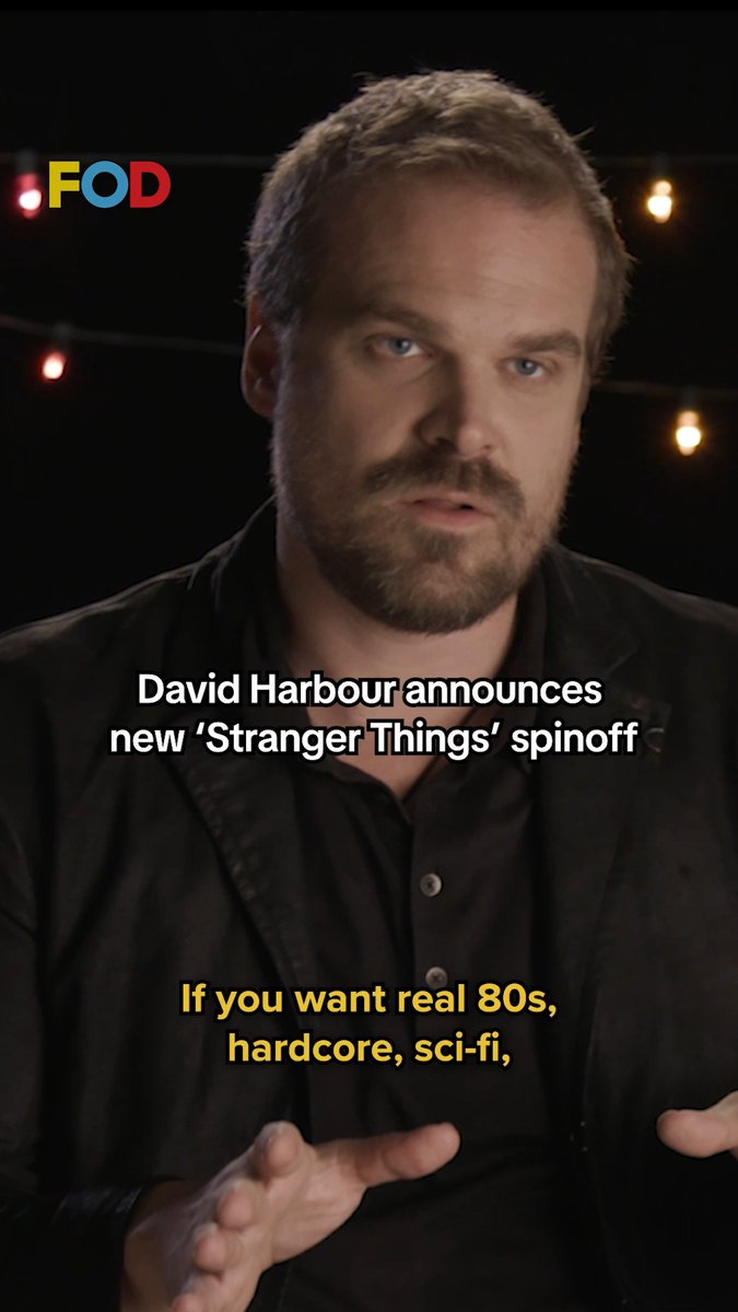David Harbour announces a new 'Stranger Things' spinoff