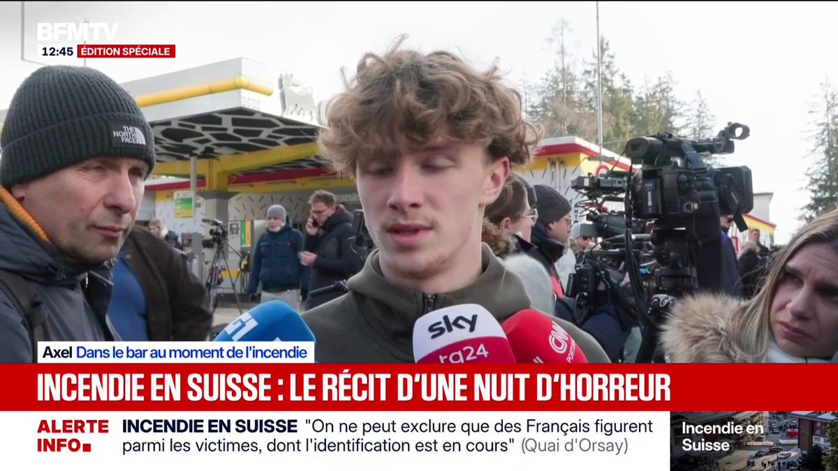 💬 "Une dizaine de mes amis ne sont plus là" Le récit d'Axel présent dans le bar au moment de l'incendie