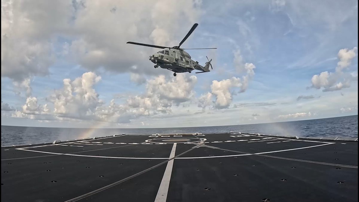 A spectacular Search and Rescue (SAR) exercise was conducted by the team aboard SNMG2 ITS Bergamini. This realistic training is essential for maintaining high standards, ensuring maximum operational readiness and the ability to respond promptly in any emergency scenario. #WeAreNATO