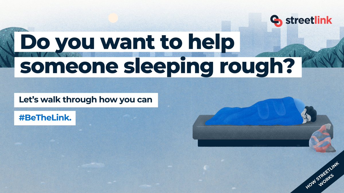 With temperatures set to drop below freezing, we’ve opened emergency accommodation across the capital for those sleeping rough. Londoners - please let StreetLink know about anyone who needs support ⬇️