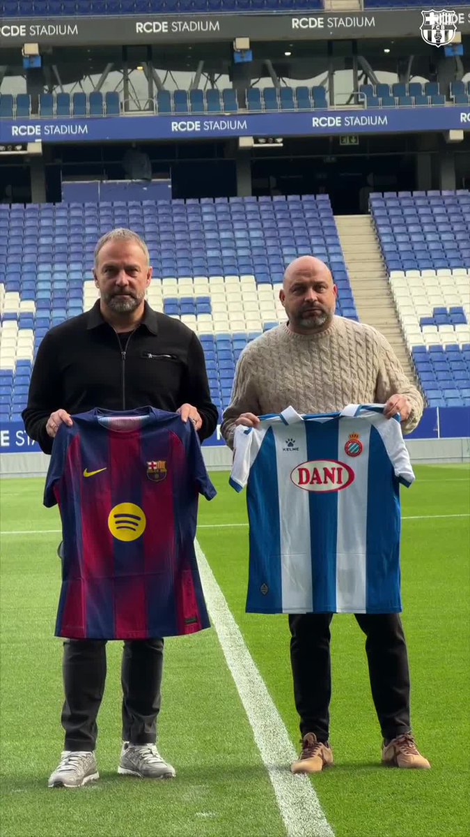 Traditional meeting of coaches before the derby 🤝