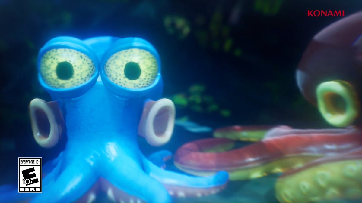 Happy Mew Year! 🎆 🎉 Poulpy's curious and playful antics rival your favorite cat 🐙 🐱 #DarwinsParadox