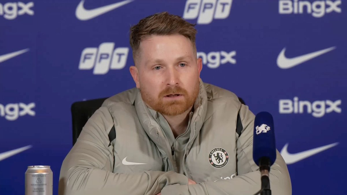 ''Reece has been brilliant, he's been a real leader in the group.'' Interim head coach Callum McFarlane on Chelsea's culture, Reece James' leadership and getting the ''best performance they can'' on Sunday against Pep Guardiola's Manchester City 🔵
