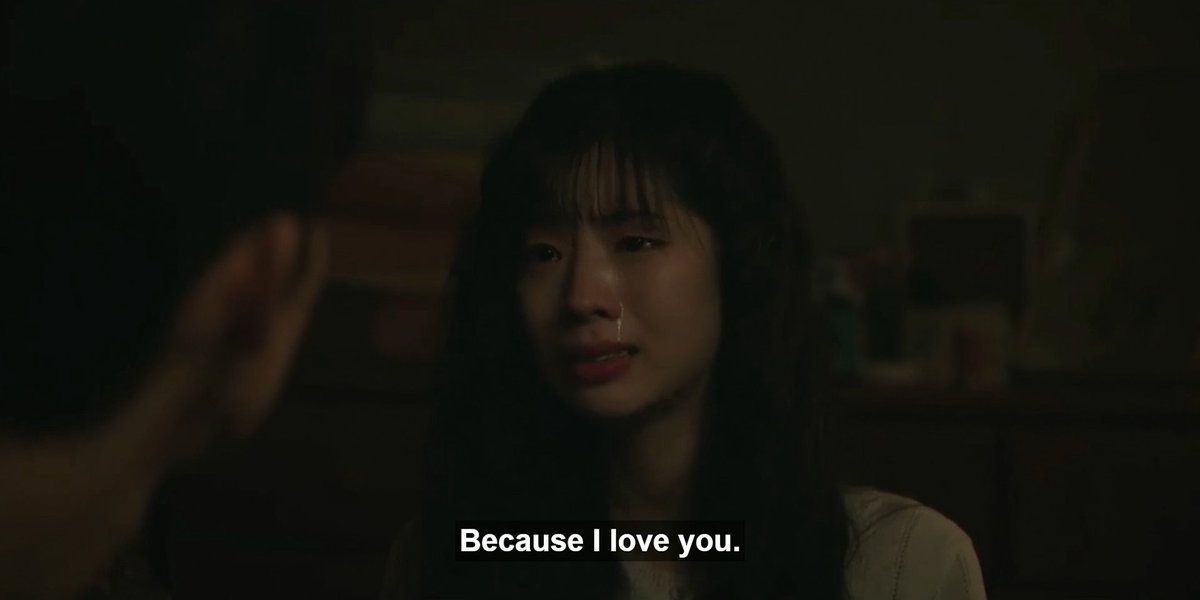 Dahyun's crying confession scene, the pain and yearning in her voice oh my god