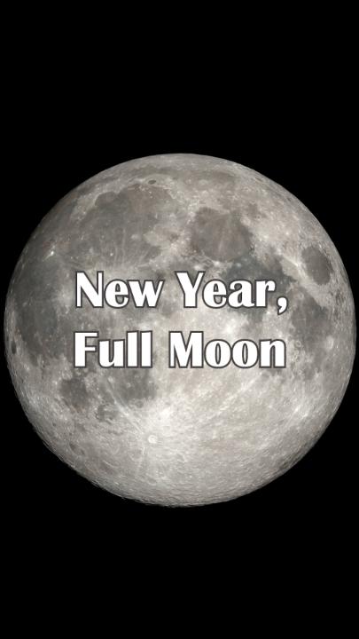 Whether 2025 was the best year you've had, or...not, we’re moving on to 2026. This weekend brings a big, bright full Moon. That Moon will be shining down on us all year, through the highs and the lows. We hope you, and your 2026, are looking up. 🌕💛