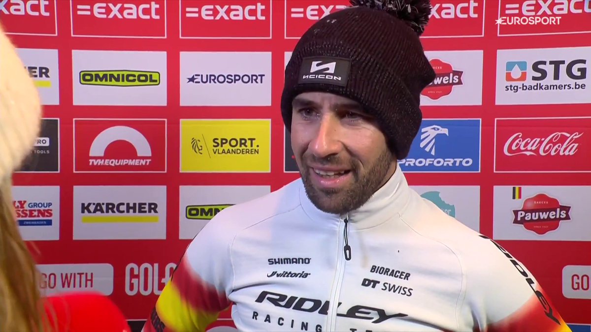 "Feliz con este podio tras una temporada tan extraña" Felipe Orts Lloret, 3º en el #Zilvermeercross de Mol. A seguir 👏🏼 #ciclocross | #ExactCross