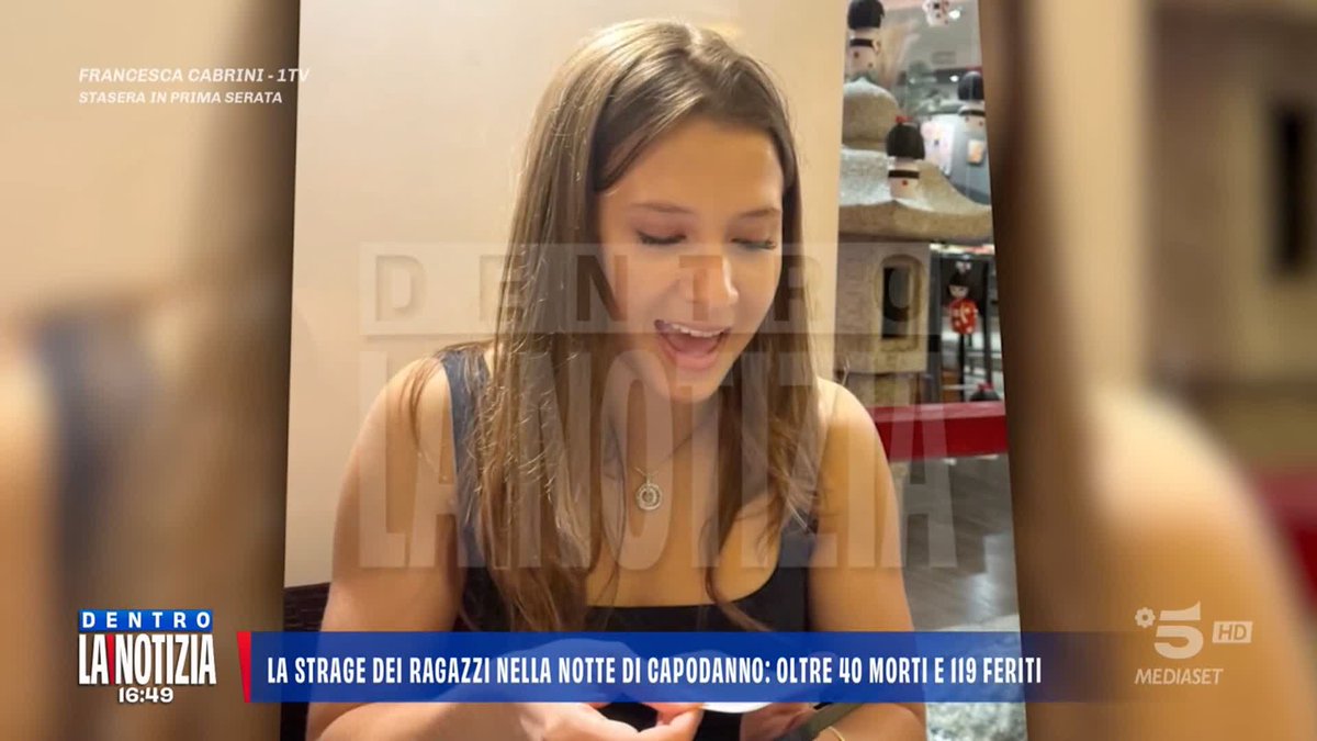 La strage di Crans-Montana: la prima vittima italiana accertata è Chiara Costanzo, 16 anni. #DentrolaNotizia