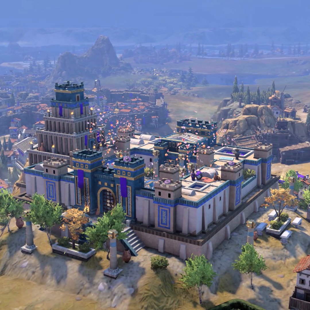 Build Dur-Sharrukin in #Civ7 to fortify your empire! The Assyrian Wonder must be conquered when built, and boosts combat strength in Fortified Districts across your Settlements.