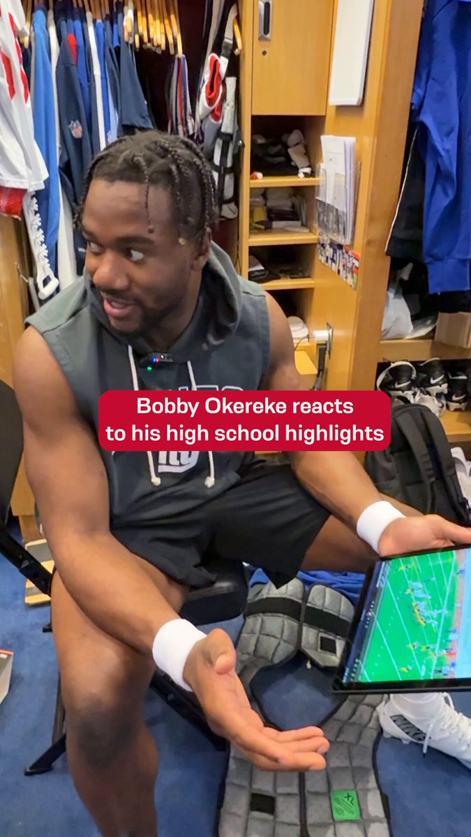"I was very cold back in the day" 😮‍💨 Bobby reacts to his high school highlights ⤵️ #WPMOYChallenge + Bobby Okereke