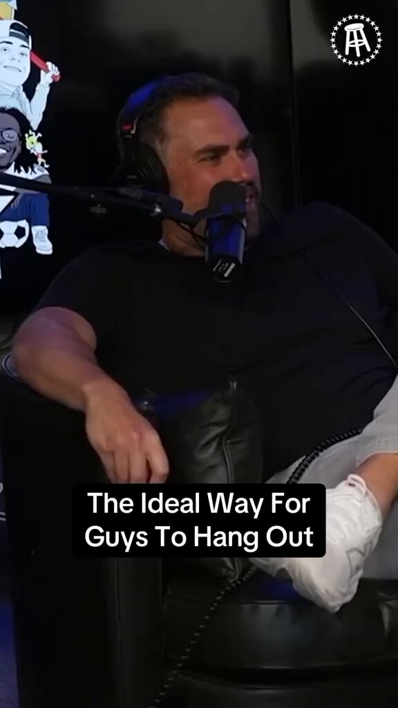 “The height of male friendship is being able to sit with another guy and not talk, and be comfortable” The Yak