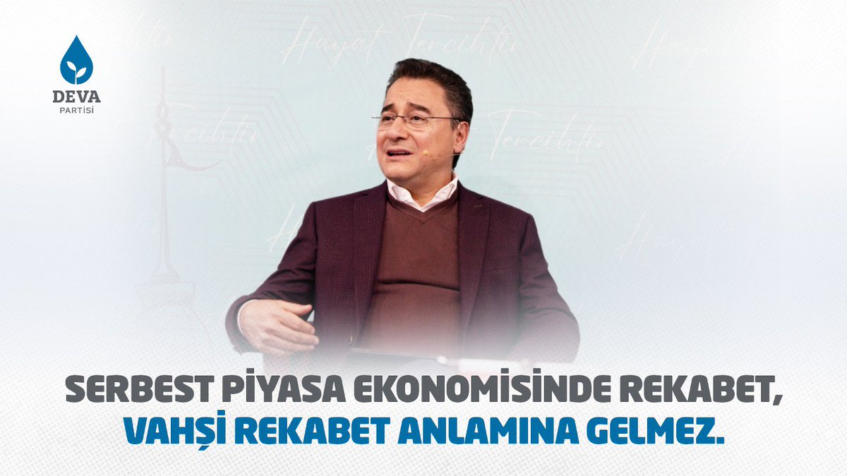 Serbest piyasa ekonomisinde rekabet, vahşi rekabet anlamına gelmez. Devlet; kuralları net bir şekilde belirlemelidir, kurallara uyulup uyulmadığını denetlemelidir, ihtiyaç duyulduğunda yardımcı olmalıdır.