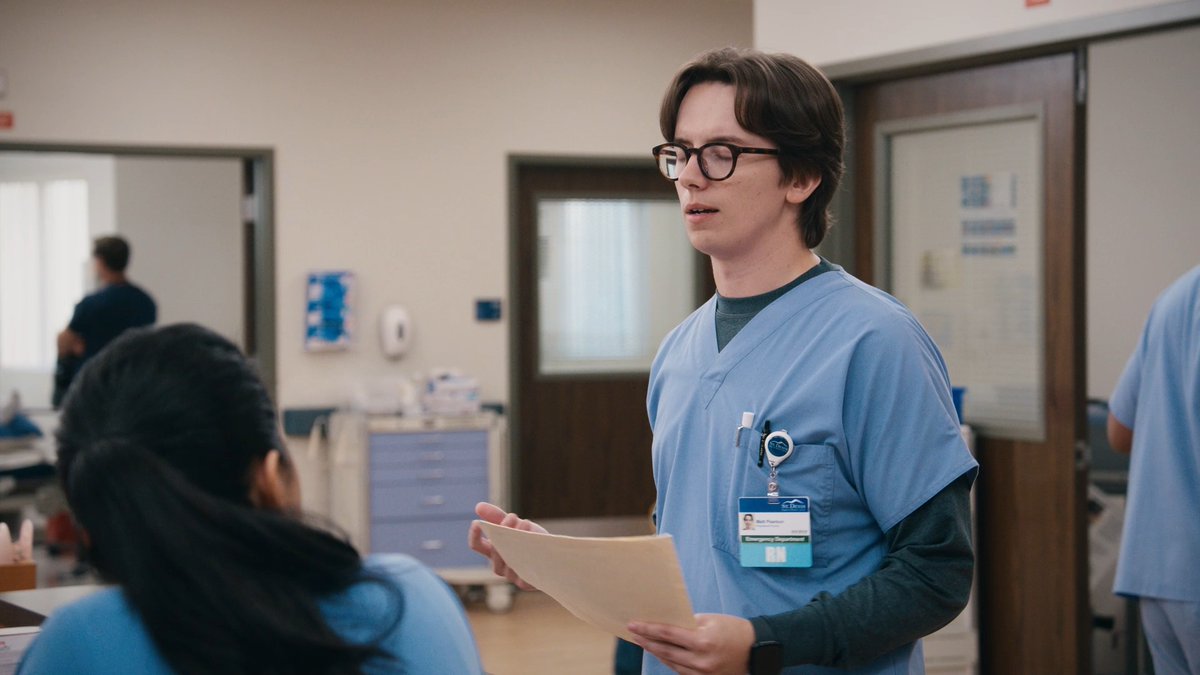 Did Matt just become a snack? 👀 #StDenisMedical | NBC and Peacock
